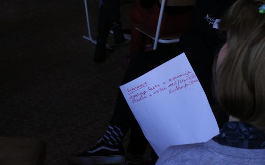 Ověření výukového programu Informace s žáky Střední odborné školy  obchodu, užitého umění a designu